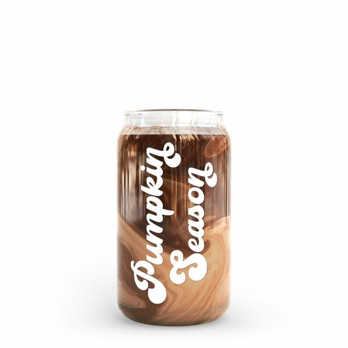 16 oz Beer Can Glass | Pumpkin Season